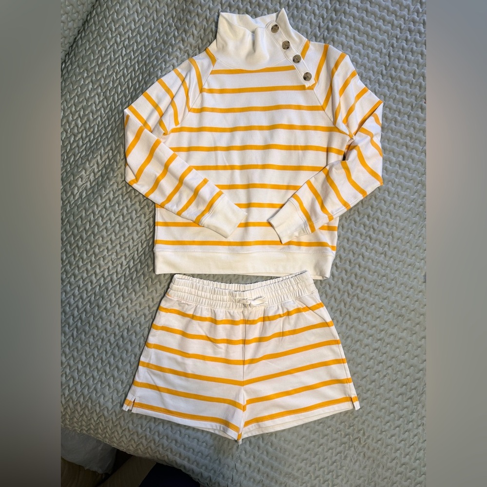 Womens SMALL J.Crew Sweatshirt set (non-fleece)